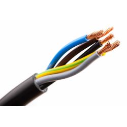 Câble électrique d'alimentation triphasé