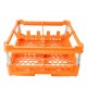 Casier à verres 4 compartiments. Casier de lavage professionnel. 4 hauteurs possibles
