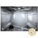 Lave-vaisselle à capot TSE1300. Bras de lavage inox et bras de rinçage haut et bas. Panier de 500 x 500 mm.